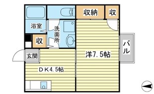 山陽網干駅 徒歩9分 1階の物件間取画像